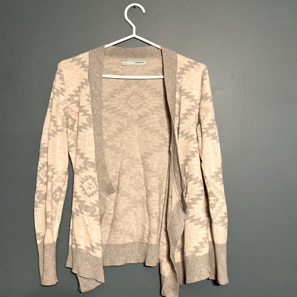 Waterfall cardigan